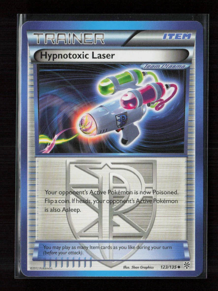 Hypnotoxic Laser (Team Plasma) Uncommon Plasma Storm 123/135 NM - Kang's Collectibles