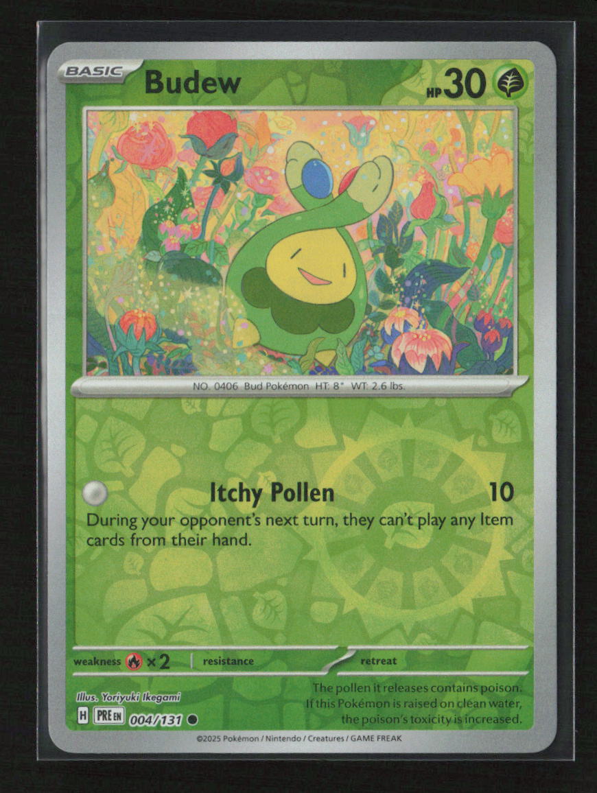 Budew Common SV: Prismatic Evolutions 004/131 NM