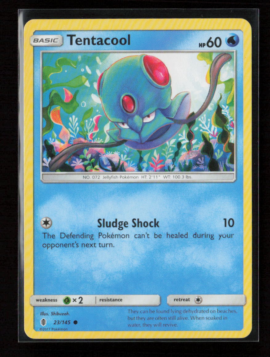 Tentacool Common SM - Guardians Rising 23/145 LP