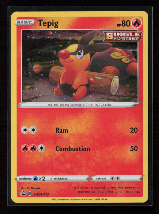 Tepig - Promo SWSH: Sword & Shield Promo Cards SWSH172 NM - Kang's Collectibles