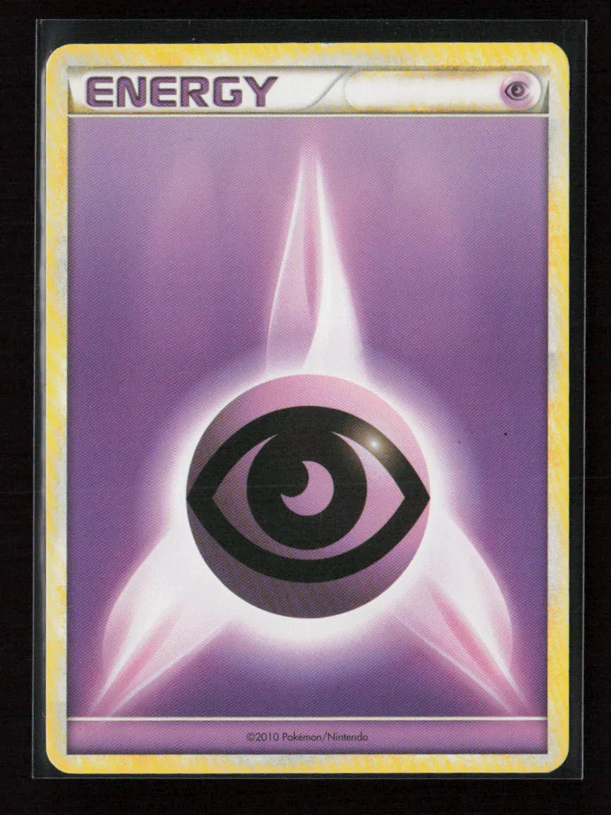 Psychic Energy (2010 Unnumbered HGSS Style Non-Holo) Promo League & Championship Cards LP - Kang's Collectibles