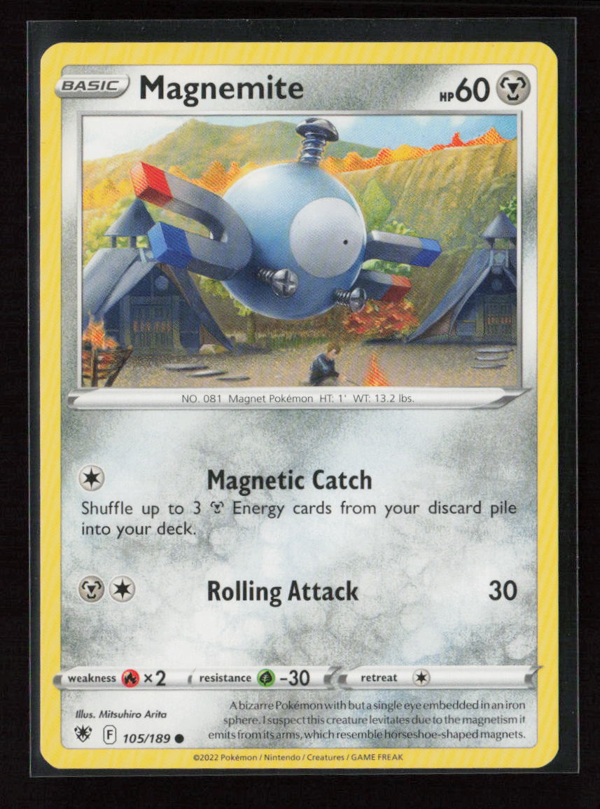 Magnemite Common SWSH10: Astral Radiance 105/189 NM