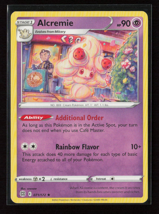 Alcremie Rare SWSH09: Brilliant Stars 071/172 LP