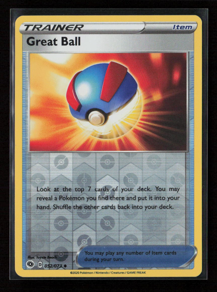 Great Ball Uncommon Champion's Path 52/73 NM