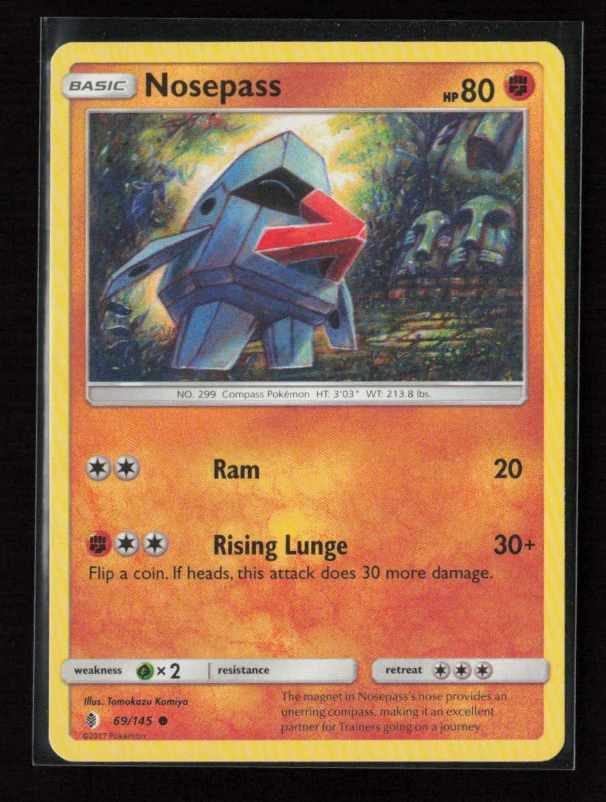 Nosepass Common SM - Guardians Rising 69/145 LP - Kang's Collectibles