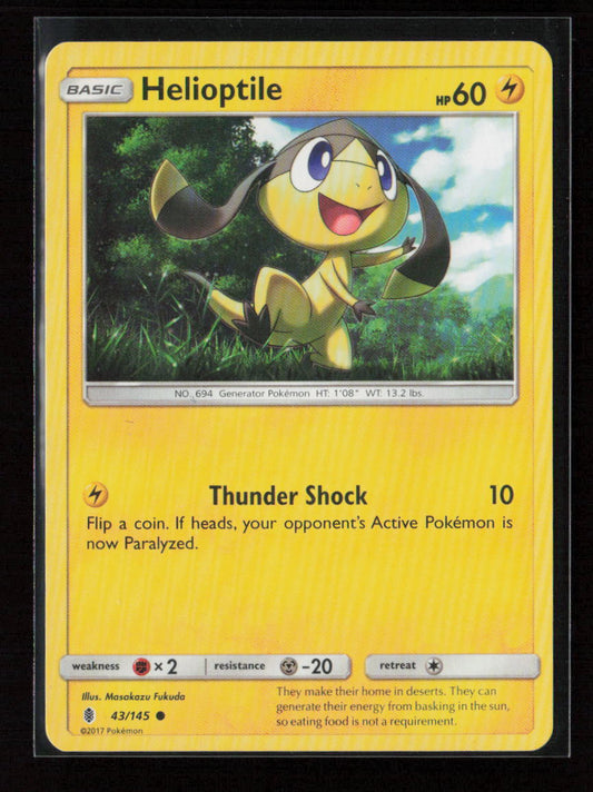 Helioptile Common SM - Guardians Rising 43/145 LP