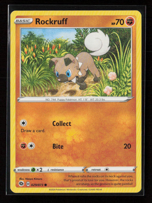 Rockruff Common Champion's Path 29/73 NM