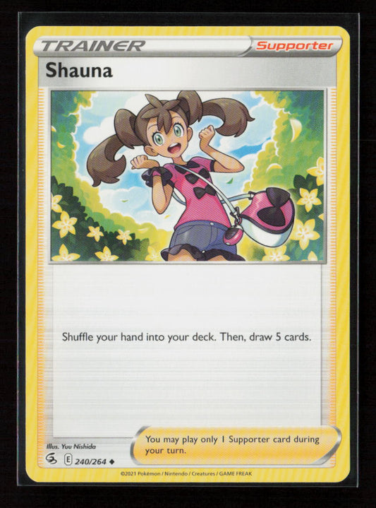 Shauna Uncommon SWSH08: Fusion Strike 240/264 LP