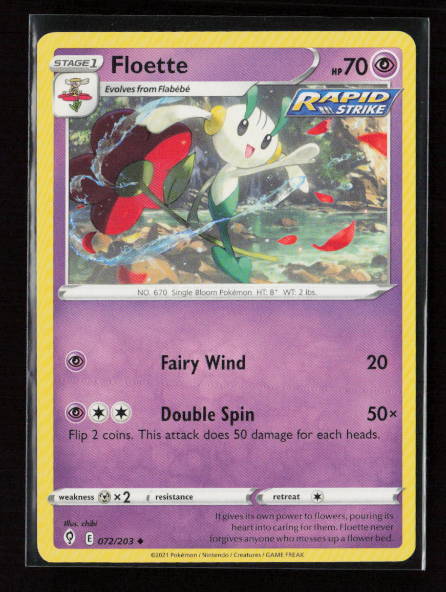 Floette Uncommon SWSH07: Evolving Skies 072/203 NM