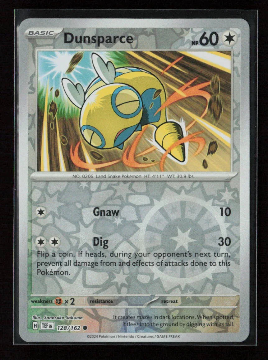 Dunsparce Common SV05: Temporal Forces 128/162 NM - Kang's Collectibles