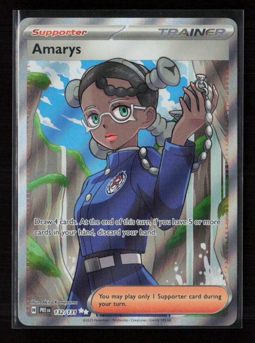 Amarys - Ultra Rare SV: Prismatic Evolutions 132/131 NM - Kang's Collectibles