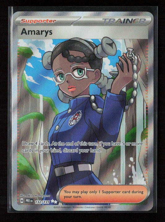 Amarys - Ultra Rare SV: Prismatic Evolutions 132/131 NM - Kang's Collectibles