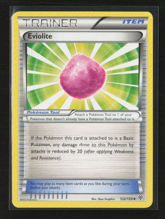 Eviolite Uncommon Plasma Storm 122/135 NM