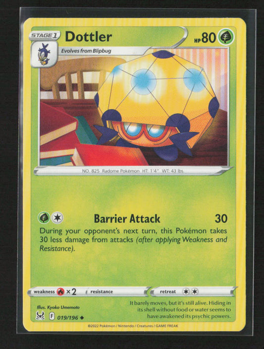 Dottler Uncommon SWSH11: Lost Origin 019/196 NM