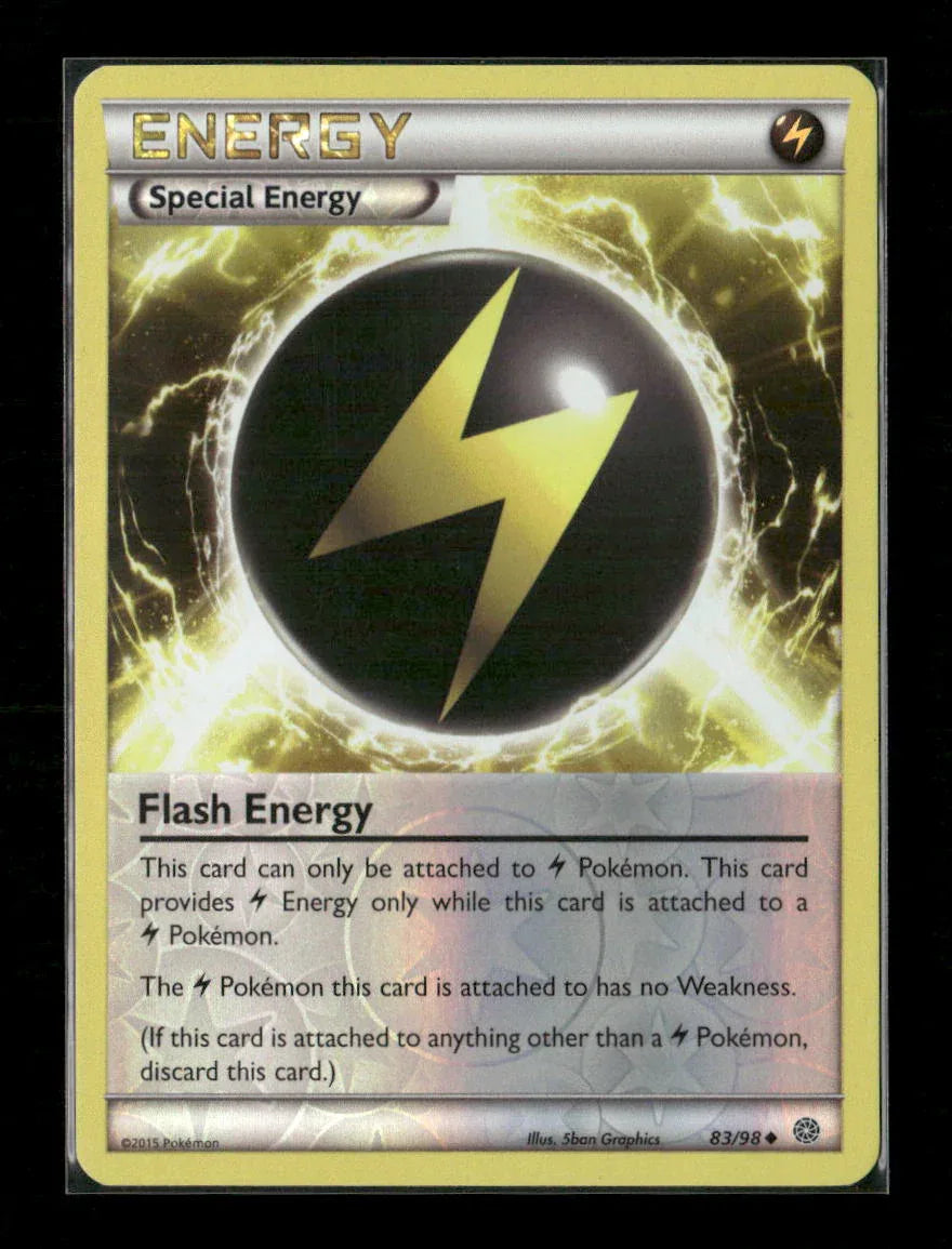 Flash Energy Uncommon XY - Ancient Origins 83/98 LP - Kang's Collectibles