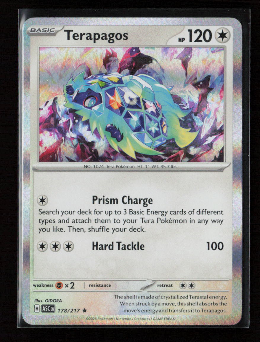 Terapagos Rare ME: Ascended Heroes 178/217 NM