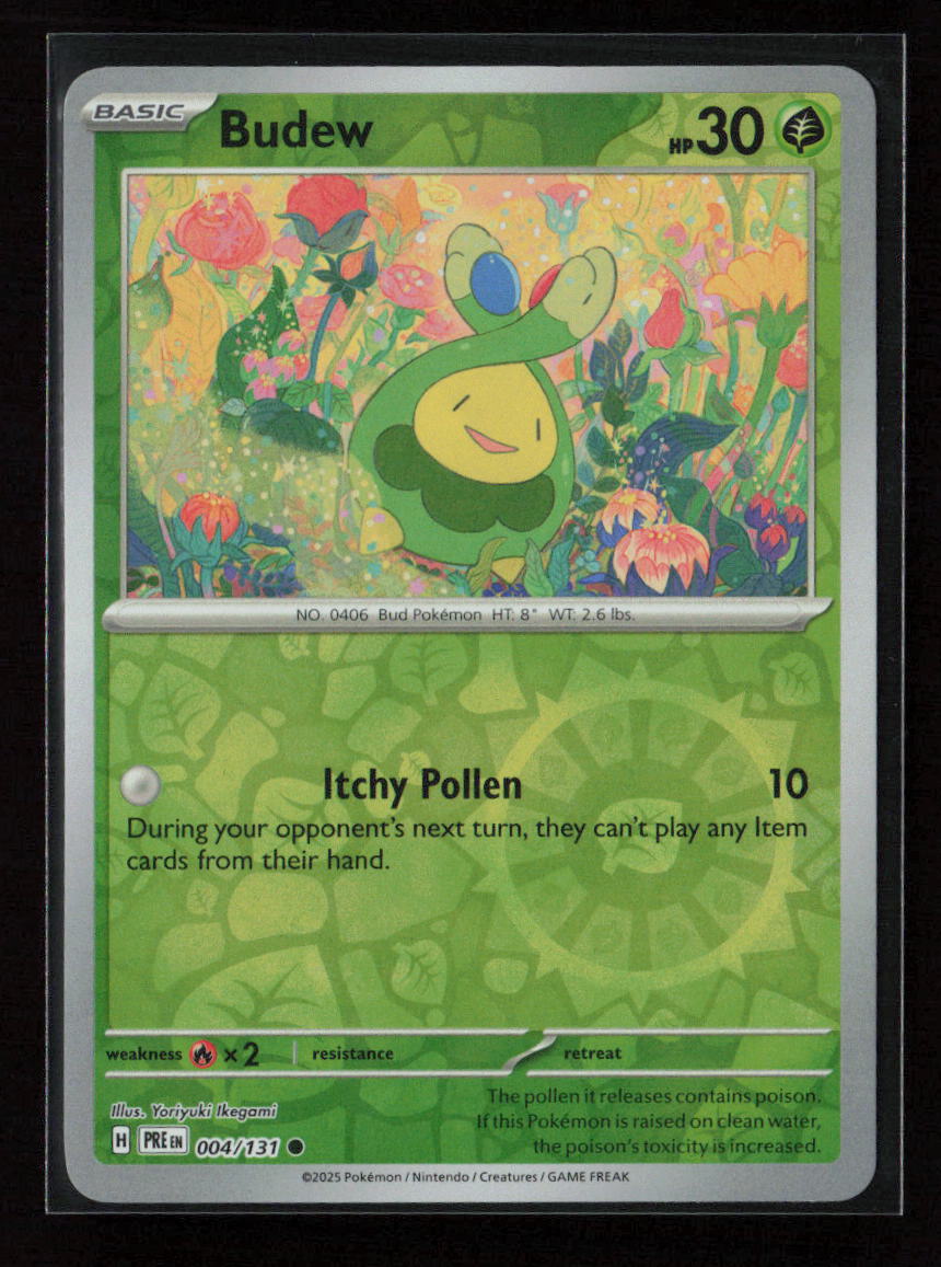 Budew Common SV: Prismatic Evolutions 004/131 NM