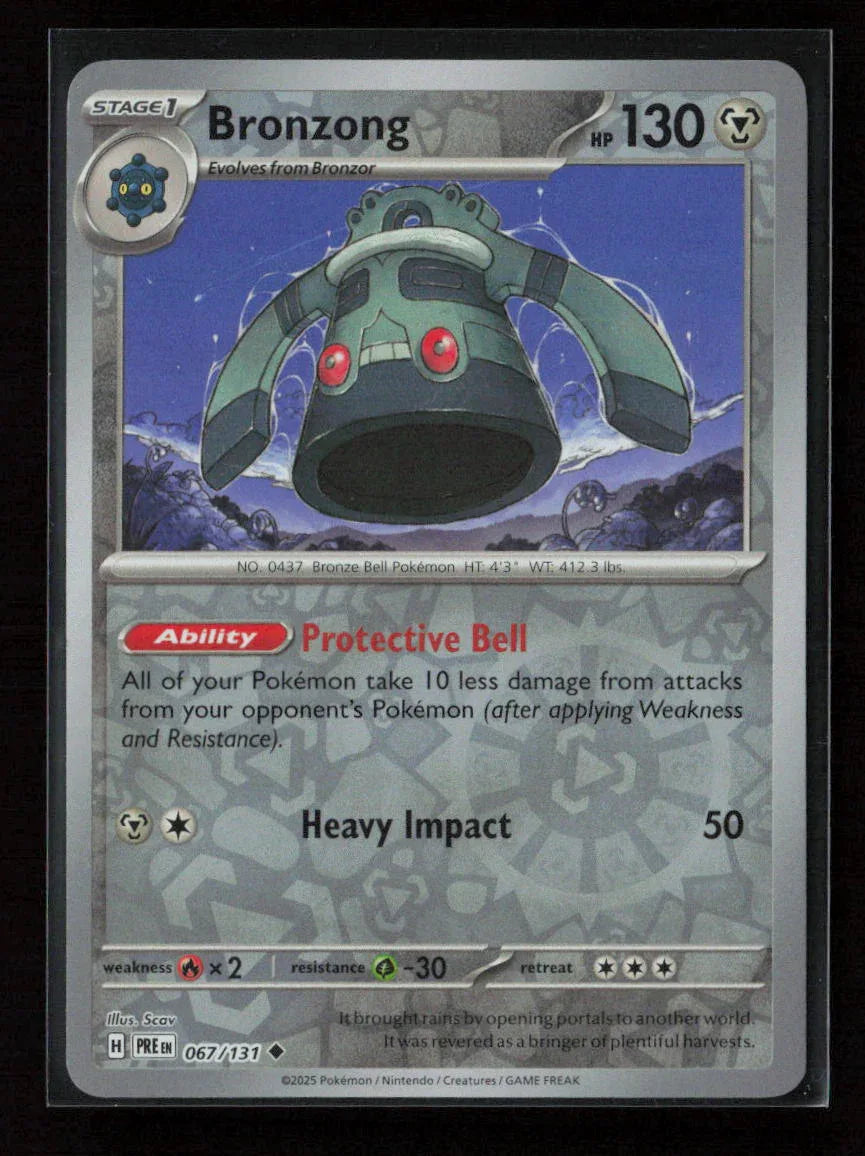 Bronzong Uncommon SV: Prismatic Evolutions 067/131 NM - Kang's Collectibles