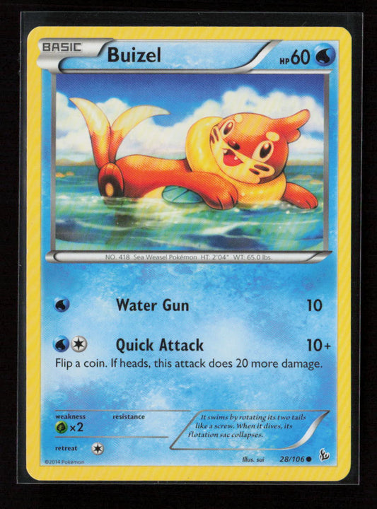 Buizel Common XY - Flashfire 28/106 LP