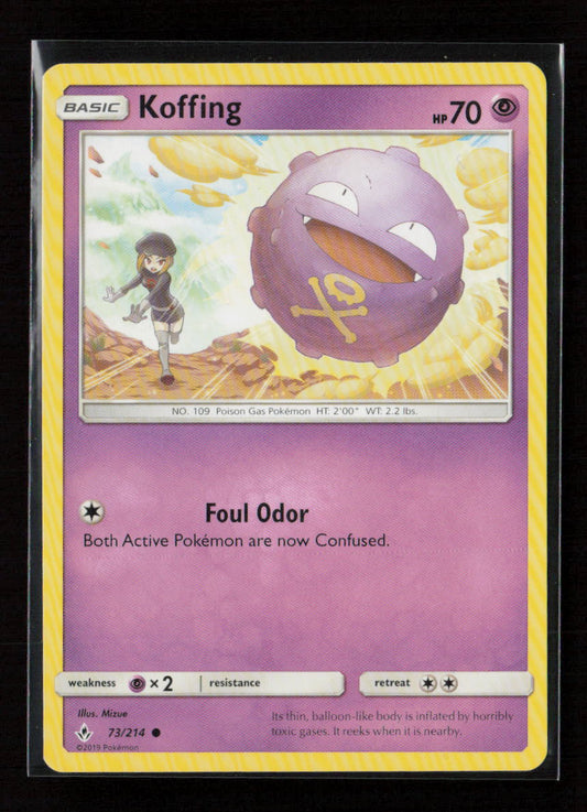 Koffing Common SM - Unbroken Bonds 73/214 LP