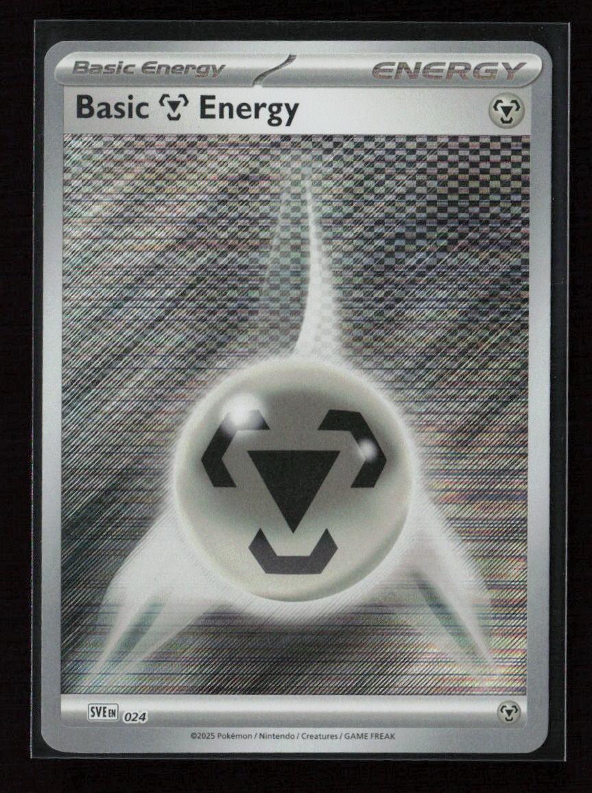 Basic Metal Energy - Common SVE: Scarlet & Violet Energies 024 NM - Kang's Collectibles