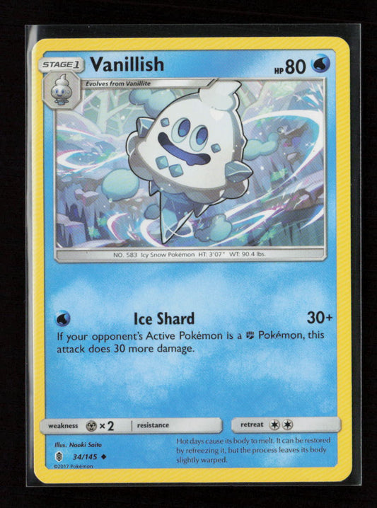 Vanillish Uncommon SM - Guardians Rising 34/145 LP