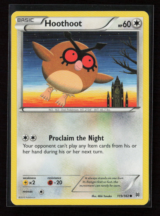 Hoothoot Common XY - BREAKthrough 119/162 LP