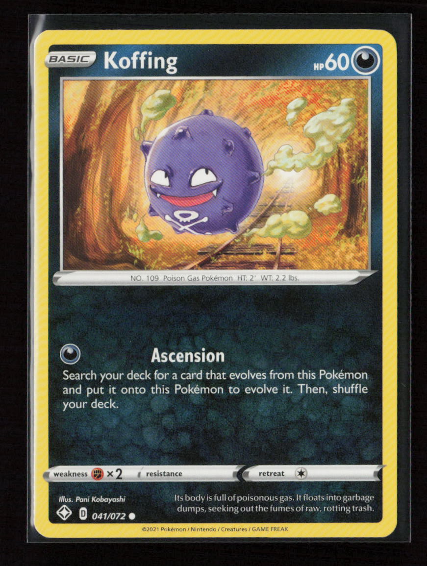 Koffing Common Shining Fates 041/072 LP