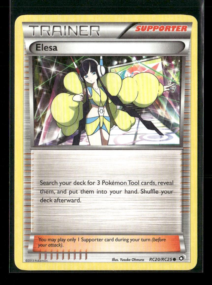 Elesa Common Legendary Treasures: Radiant Collection RC20/RC25 LP - Kang's Collectibles