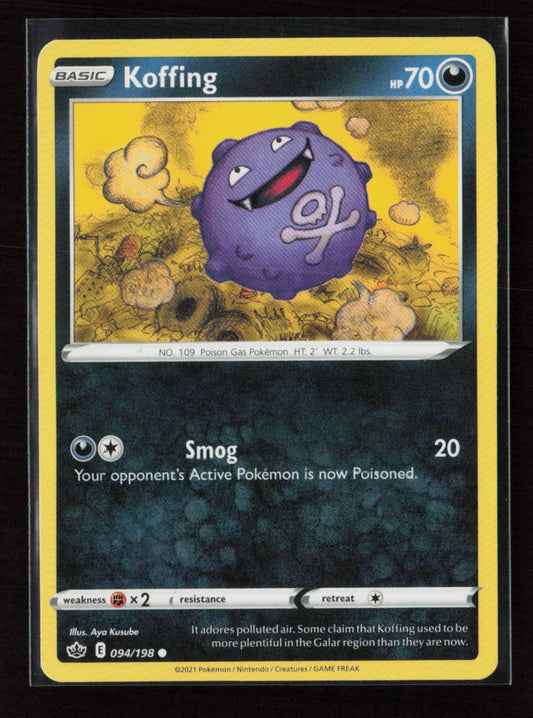 Koffing Common SWSH06: Chilling Reign 094/198 LP