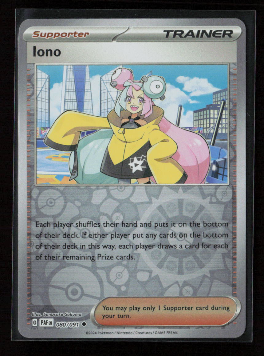 Iono - Uncommon SV: Paldean Fates 080/091 NM