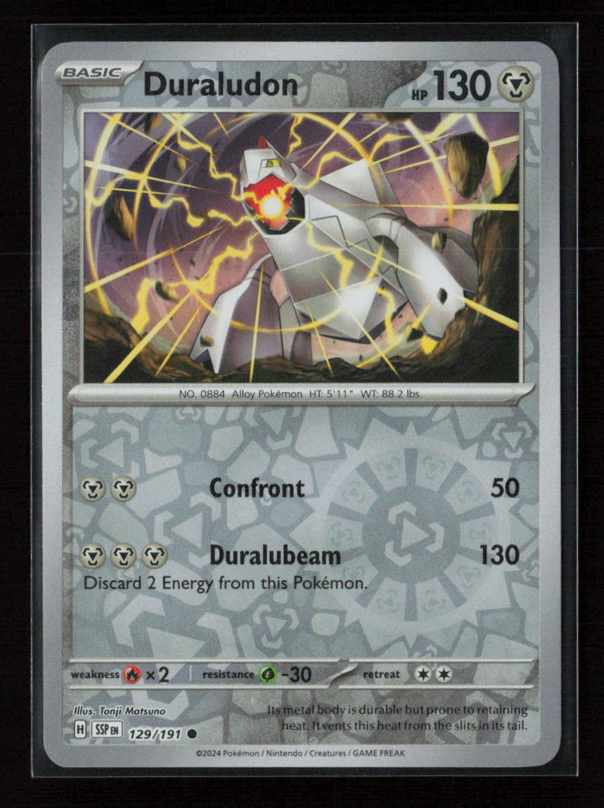 Duraludon Common SV08: Surging Sparks 129/191 NM