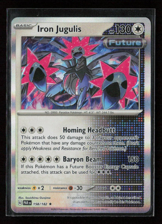 Iron Jugulis - Rare SV04: Paradox Rift 158/182 NM - Kang's Collectibles