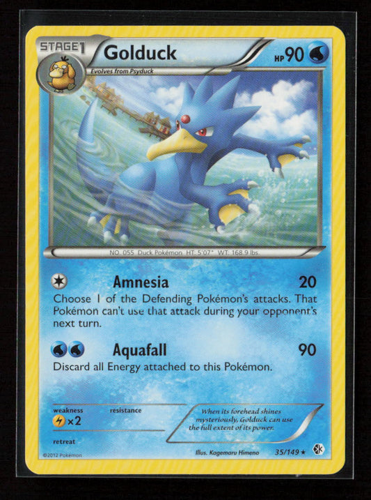 Golduck (35) Rare Boundaries Crossed 35/149 LP