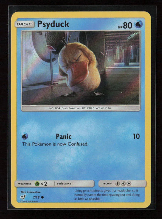 Psyduck (Holo Common) Common Detective Pikachu 7/18 NM - Kang's Collectibles