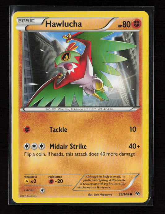 Hawlucha Common XY - Roaring Skies 39/108 LP
