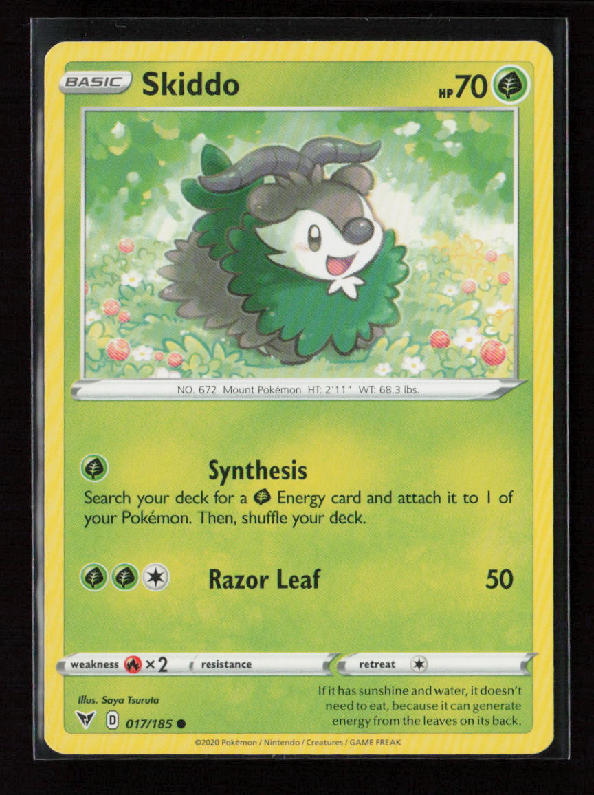 Skiddo Common SWSH04: Vivid Voltage 017/185 NM