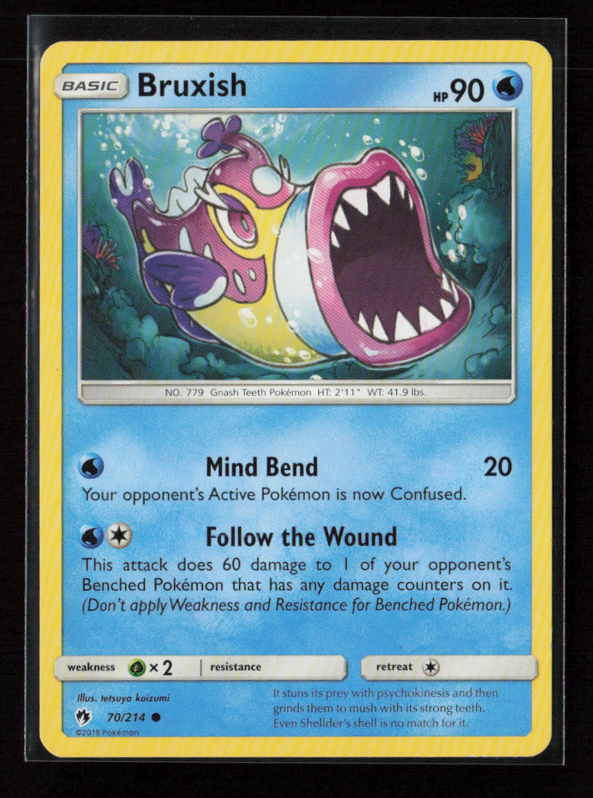 Bruxish Common SM - Lost Thunder 70/214 LP