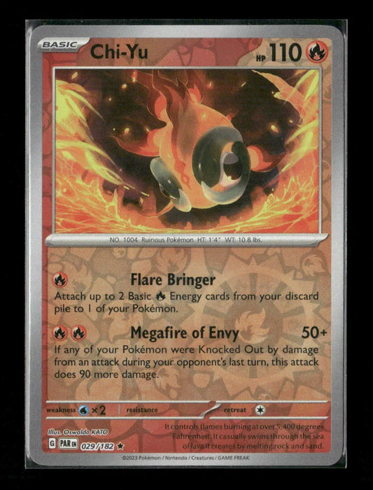 Chi-Yu Rare SV04: Paradox Rift 029/182 LP - Kang's Collectibles