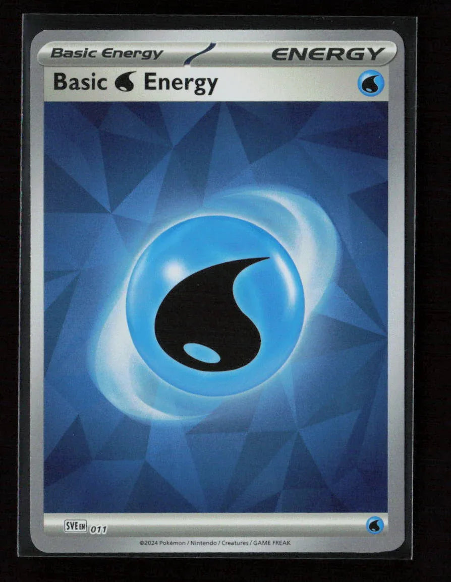 Basic Water Energy - Common SVE: Scarlet & Violet Energies 011 NM - Kang's Collectibles