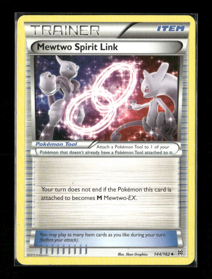 Mewtwo Spirit Link Uncommon XY - BREAKthrough 144/162 LP - Kang's Collectibles