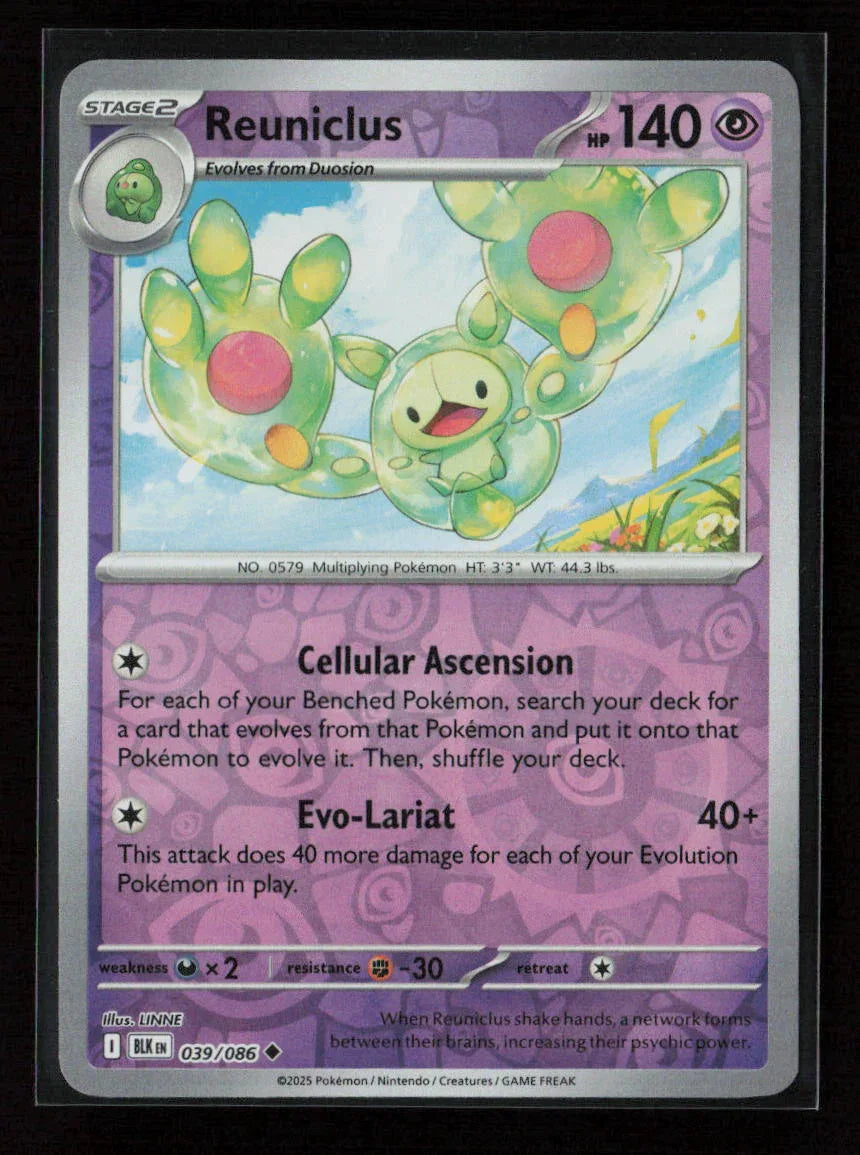 Reuniclus Uncommon SV: Black Bolt 039/086 NM - Kang's Collectibles