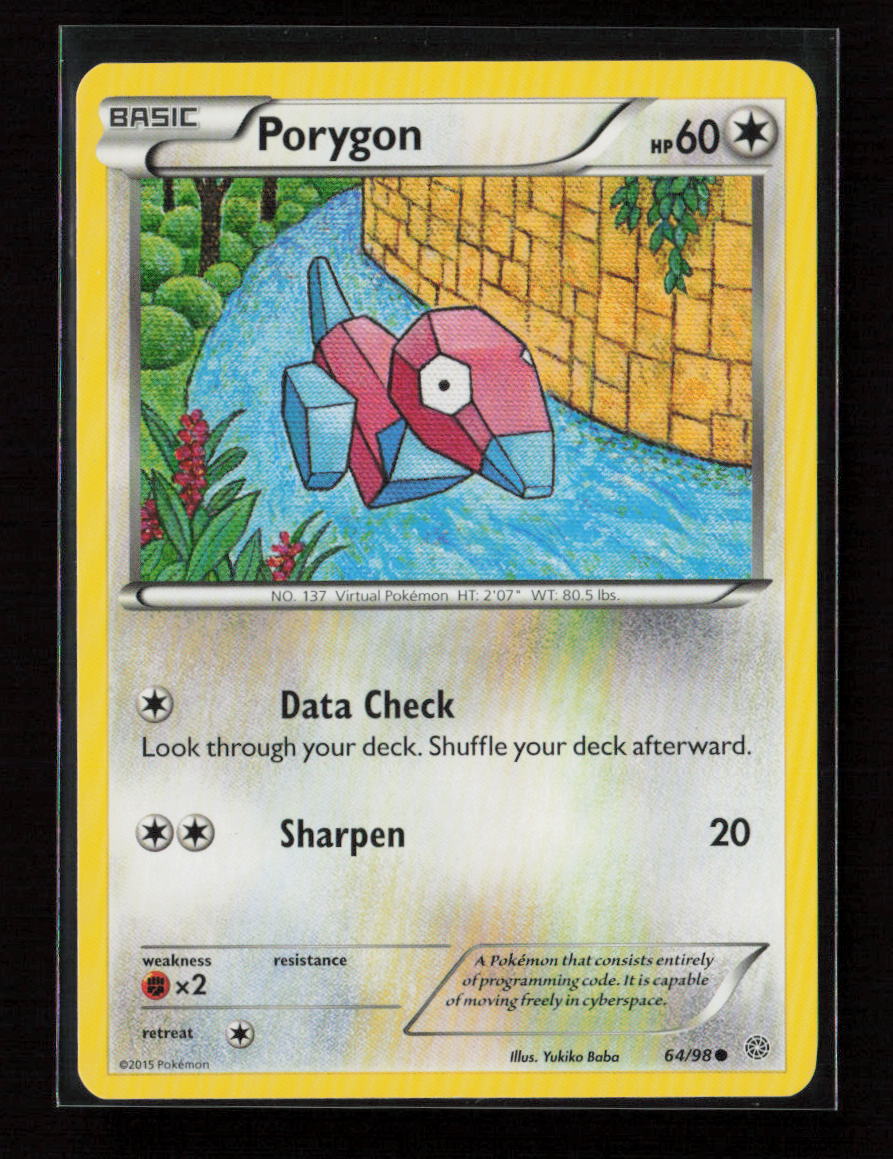 Porygon Common XY - Ancient Origins 64/98 LP
