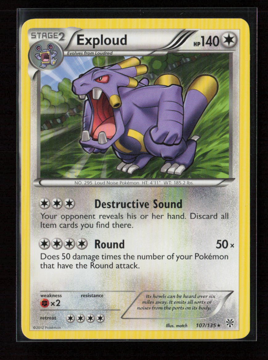 Exploud Rare Plasma Storm 107/135 LP