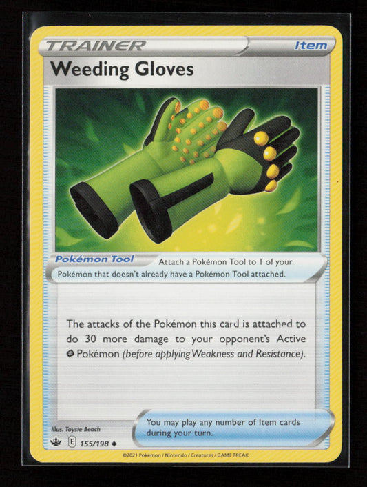 Weeding Gloves Uncommon SWSH06: Chilling Reign 155/198 LP