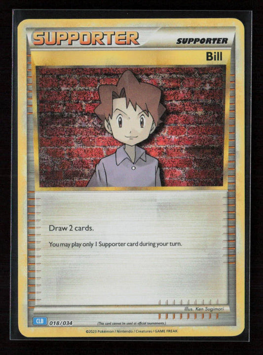 Bill (CLV) Classic Collection Trading Card Game Classic 018/034 NM - Kang's Collectibles