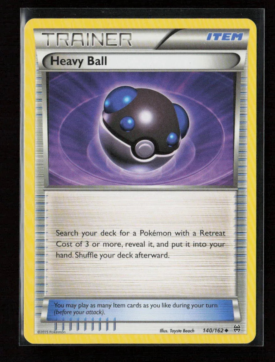 Heavy Ball Uncommon XY - BREAKthrough 140/162 LP - Kang's Collectibles