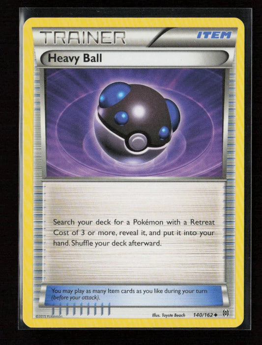 Heavy Ball Uncommon XY - BREAKthrough 140/162 LP - Kang's Collectibles