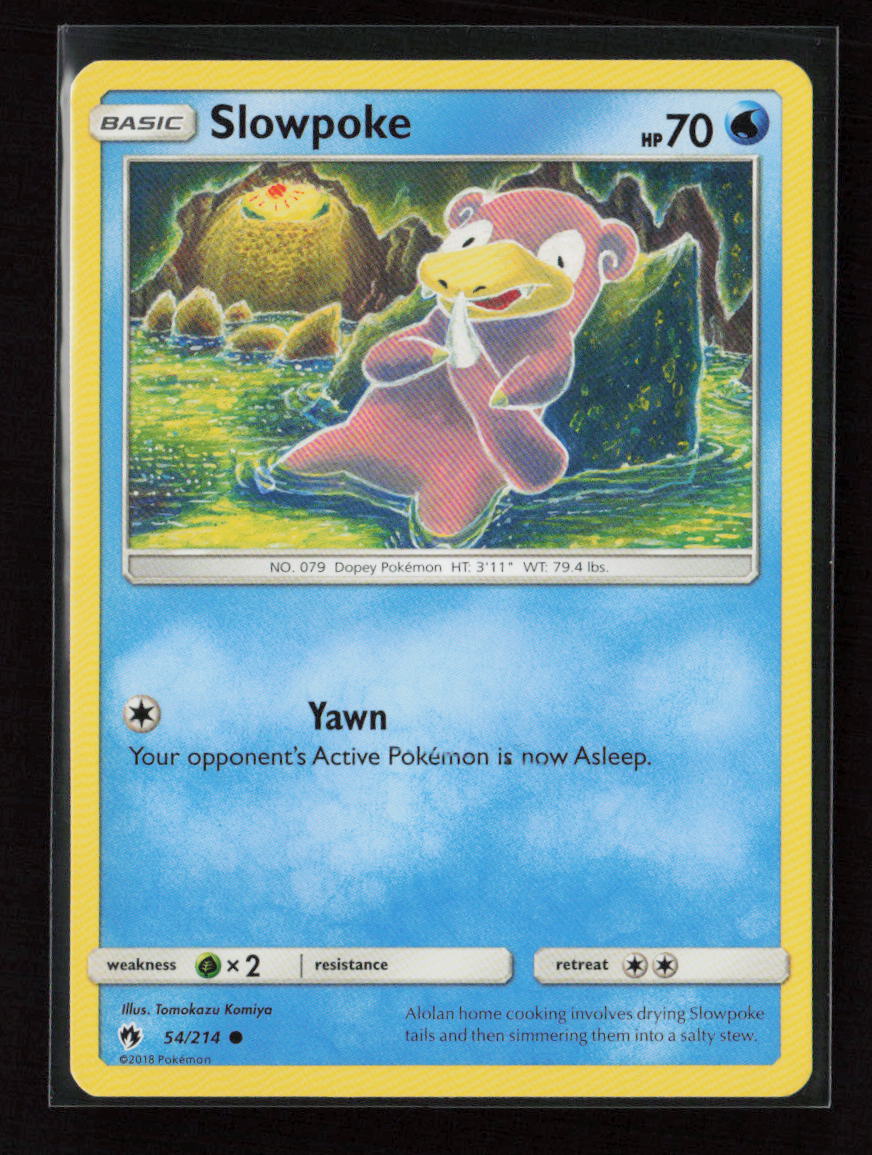 Slowpoke Common SM - Lost Thunder 54/214 LP