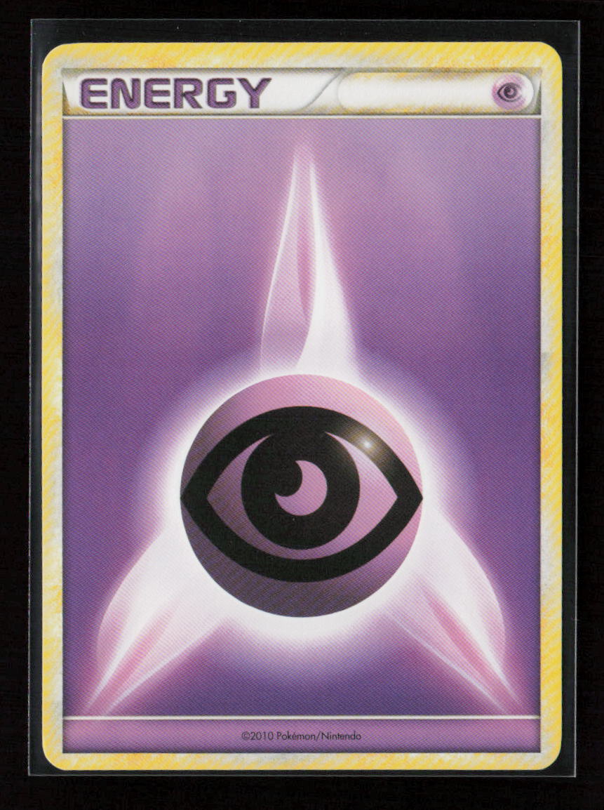Psychic Energy (2010 Unnumbered HGSS Style Non-Holo) Promo League & Championship Cards NM